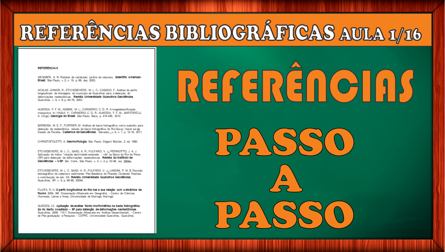 Referências ABNT - como formatar as suas referências (NBR 6023)